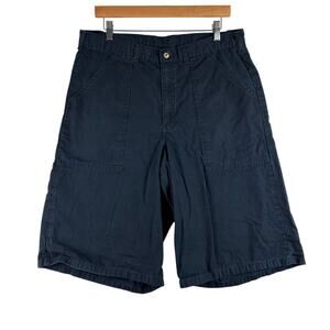 Dickies Ripstop Loose Fit Shorts Mens 34 Work Uniform Dark Grey Mechanic Utility